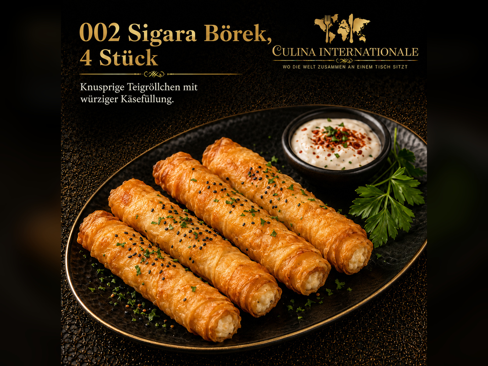 Sigara Börek, 4 Stück