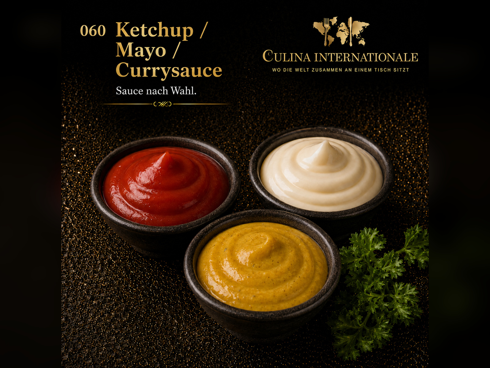 Ketchup / Mayo / Currysauce