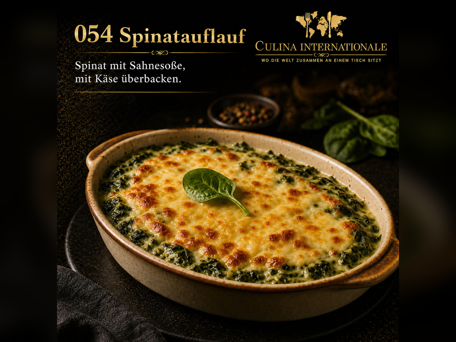 Spinatauflauf