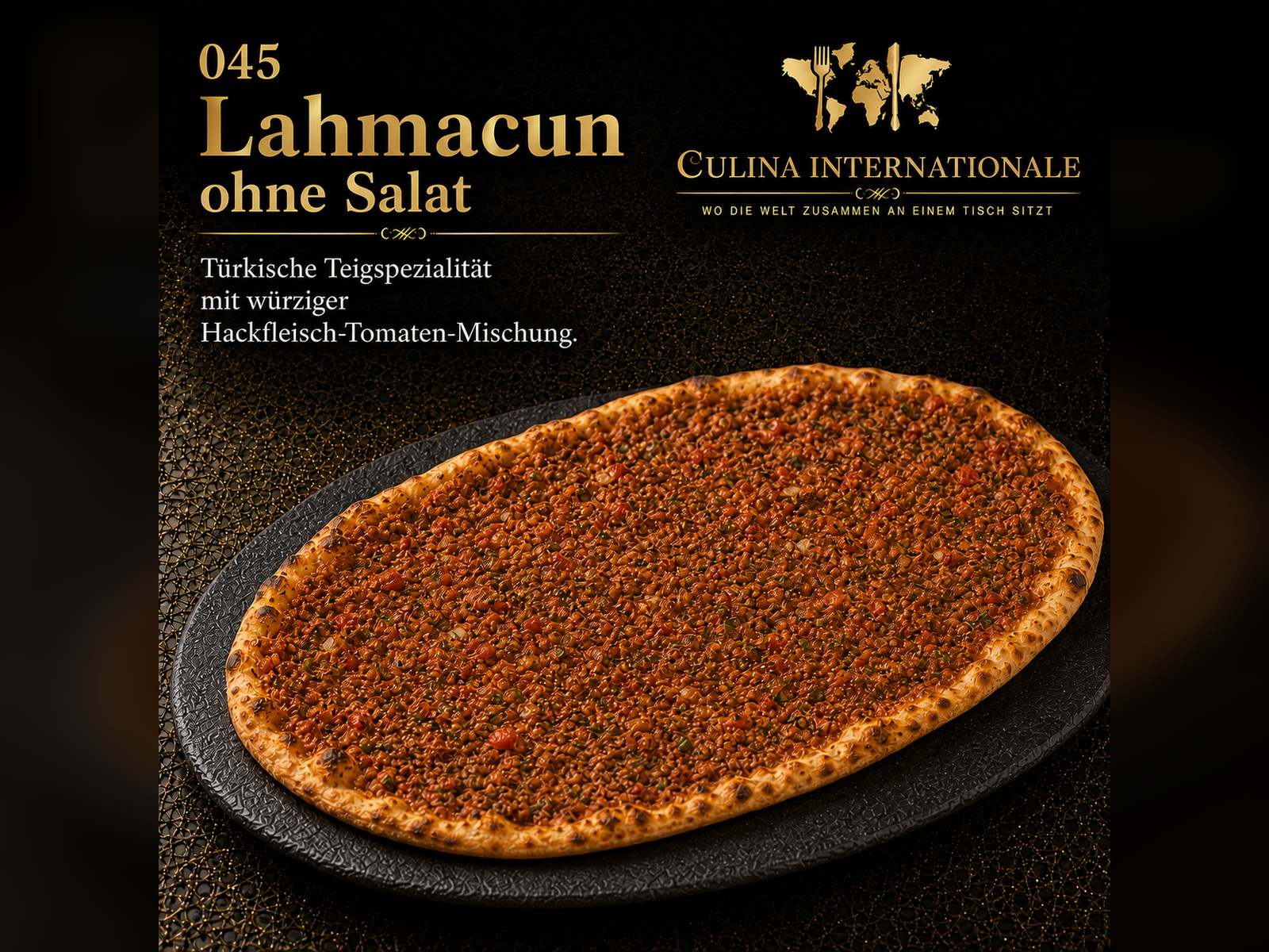 Lahmacun ohne Salat