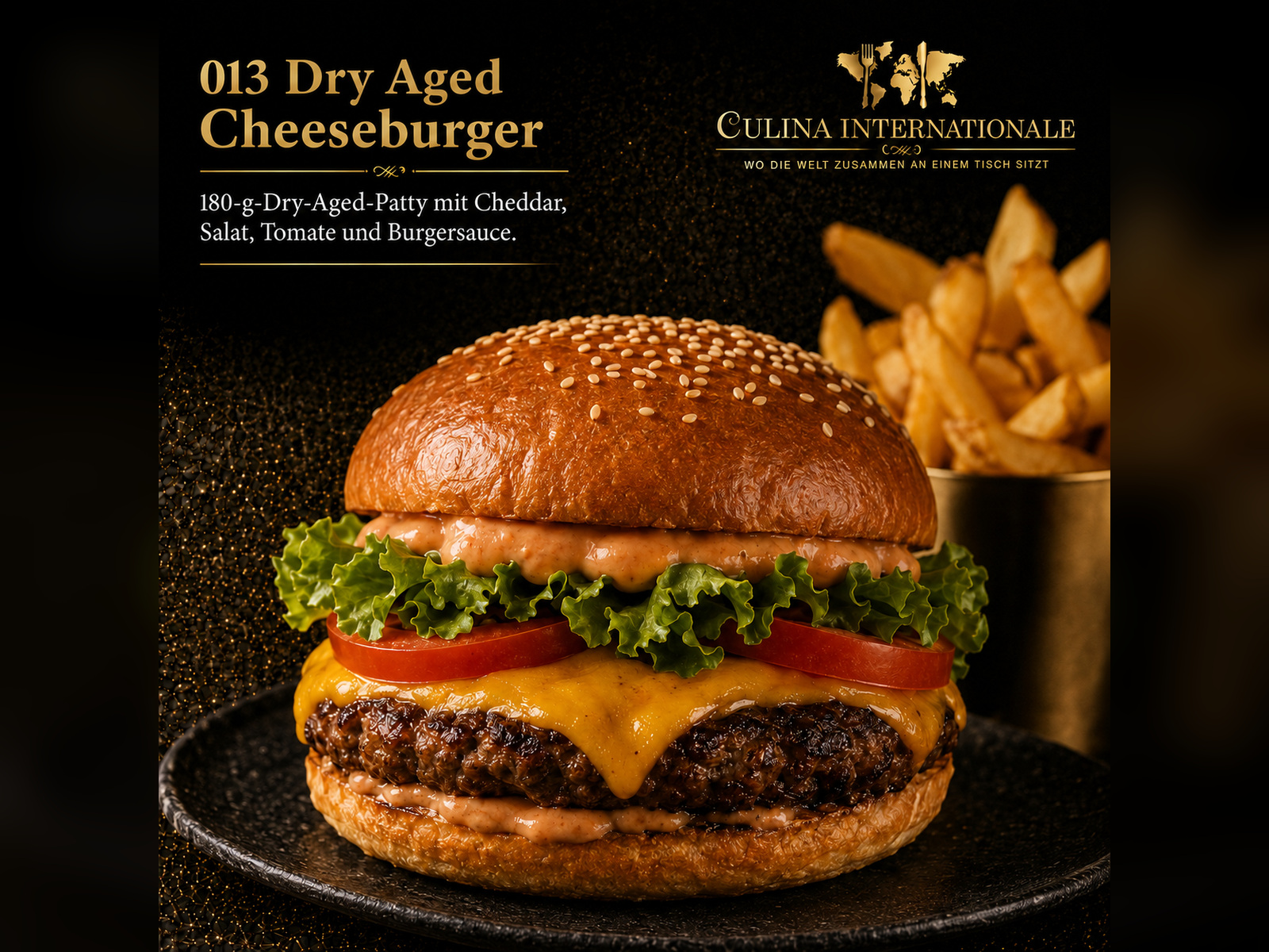 Dry Aged Cheeseburger