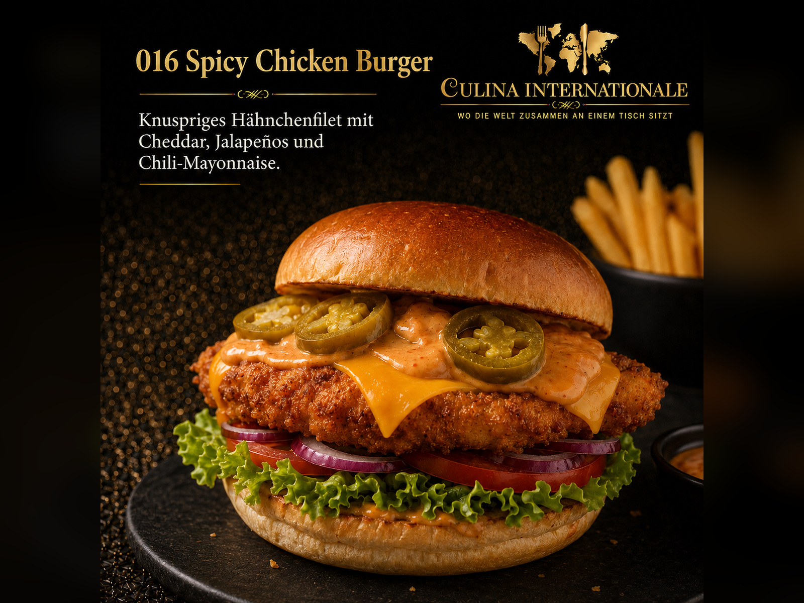 Spicy Chicken Burger